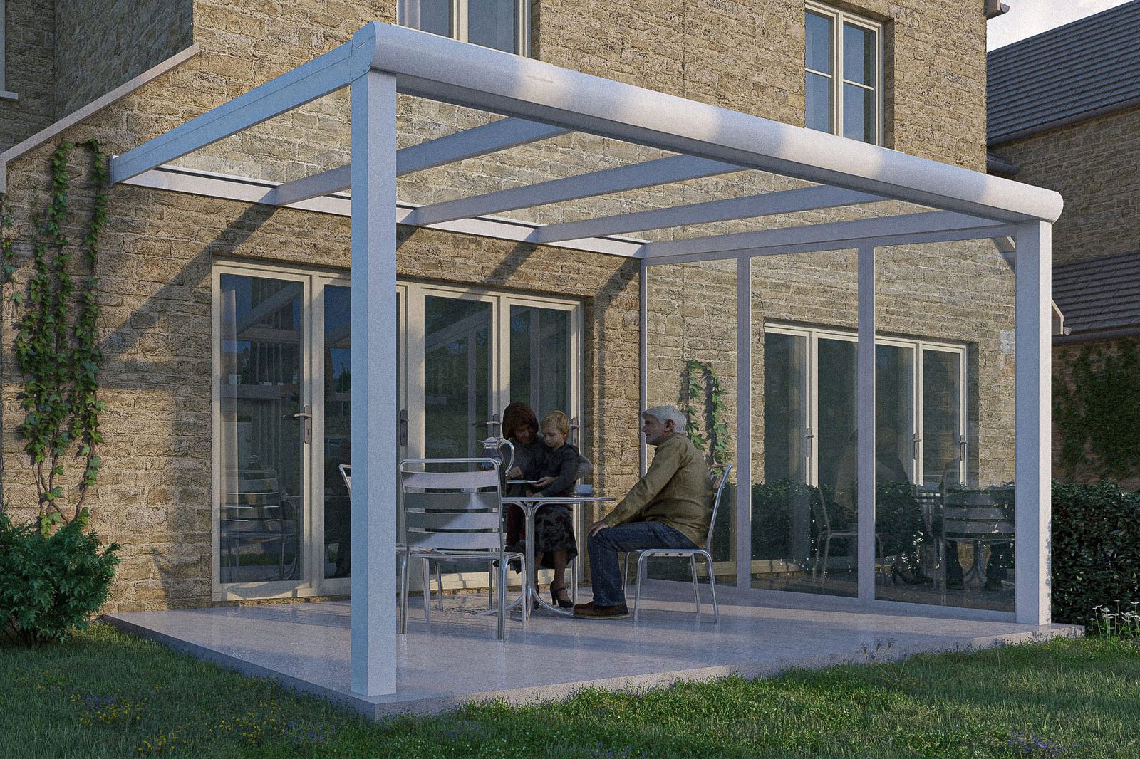 Glazed verandas for additional outside space. These are available in Beaconsfield, Henley, Marlow, Windsor, Ascot and surrounding areas. 